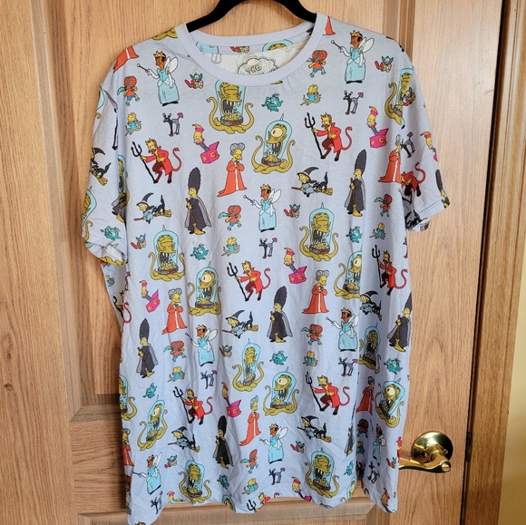 Cakeworthy Simpsons treehouse of horror character t-shirt in XL - Picture 1 of 6
